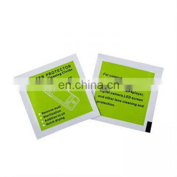 customised disposable eyeglasses cleaning wet wipes