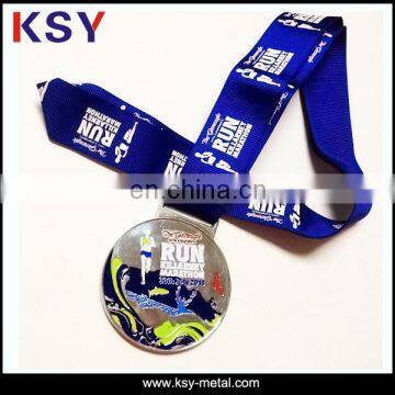 Gold silver bronze sports metal zinc alloy medal