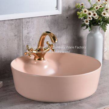 Chaozhou Factory directly new design ceramic small art basin