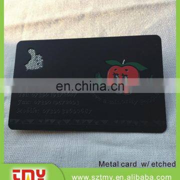 Durable and High Quality Business Promotional Matte Black Visa Card photo-5