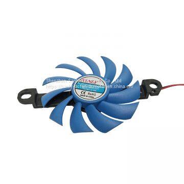 2500RPM Speed 12V DC Frameless Axial Flow Fan photo-2