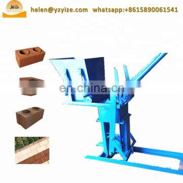 Factory Supply Manual Interlock Clay Brick Making Machine Price