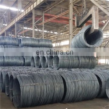 China low carbon sae1006 sae1008 iron rods welding steel wire rod for construction