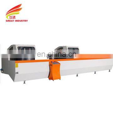 Complete 5-axis Control Digital PLC CNC Double Mitre Saw for Aluminum Prolfiles photo-2