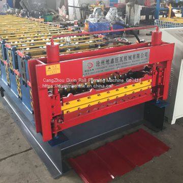 Kenya 836-840 Corrugated Steel Roofing Double Layer Sheet Roll Forming Machine photo-2