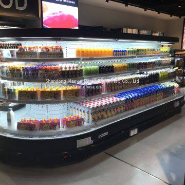 Supermarket Freezer Luxury Beverage Display Showcase photo-3