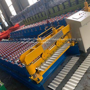 Metal Roofing Sheet Corrugating Sheet Roll Forming Making Machine Cold Galvanizing Line photo-3