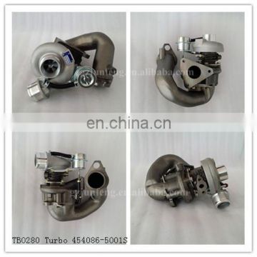 TB0280 turbo high quality 454086-5001S 454086-0001 XUD9TF Engine turbocharger for Peugeot Car 806 diesel engine parts