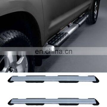 Aluminum Side Step Bar Running Board For 07-19 Toyota Tundra Crewmax Cab 5 In