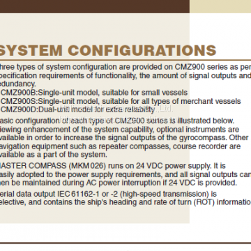 Yokogawa CMZ900D GYRO COMPASS (Yokogawa Dual Mercury Free Gyro Compass Incl. Control Box) photo-5