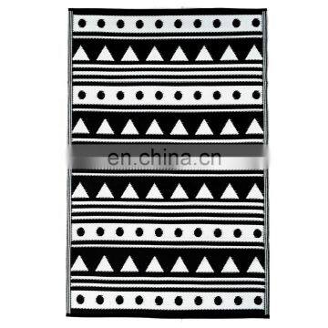 120x180 Eco-friendly Outdoor Rug Woven From Straws Make of Premium Recycled Plastic Cheap pp Beach Mat photo-2