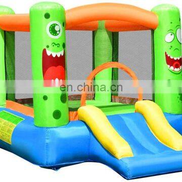 Cheap Nylon Fabric  Inflatable Monster Bouncy House  Small Jumping Castle With Blower Prices For Children