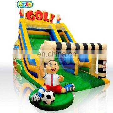 inflatable football slide