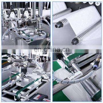 Disposable Medical Mask Ear Loop Ultrasonic Spot Welding Machine / Non-woven Masks Making Fully Automatic Equipment photo-4