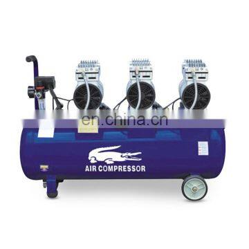 Electric 2.5hp 100l silent dental oil less air compressor