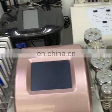 2020 New Product 6 In 1 Multipolar Rf Lipo Cavitation Slimming Machine for Body Face