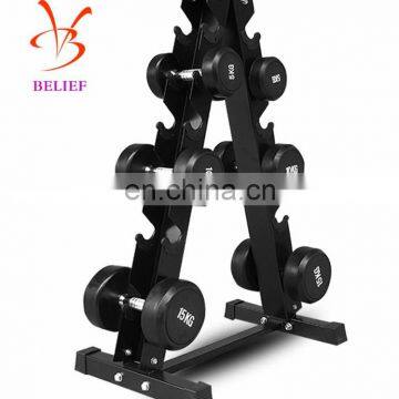 Crossfit Fitness Equipment Steel Adjustable Dumbbell Storage Rack