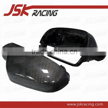 2013-2015 ABS+ CARBON FIBER SIDE MIRROR COVER FOR AUDI A4 B9 (JSK030137)