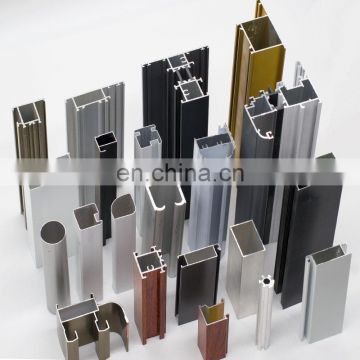 China Heat Sink Aluminium Extrusion Aluminum Extruded Profile For Slide Folding Doors And Windows Frame