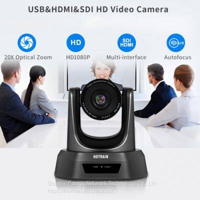 Hotrain FXN20X 20x 1/3 2.38MP USB,SDI, HDMI Zoom HD Color PTZ Zoom Skype Bluejeans Google Meet Web Conference Video Conferencing Camera photo-5