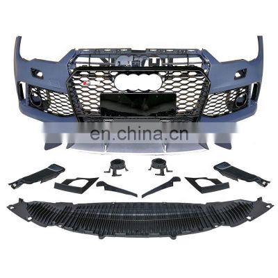 front bumper with grill for Audi A7 2015-2017 for tuning parts in PP material high quality