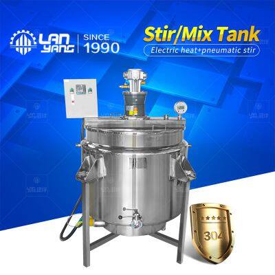 Factory Direct Sale Stainless Steel Sandwich Tank, Hot Water Tank, Non-stirring Heating Tank, Electric Heating Cylinder, Various Tank Customization photo-5