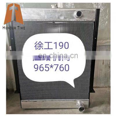 XD190 radiator for road roller  water tank 965*760