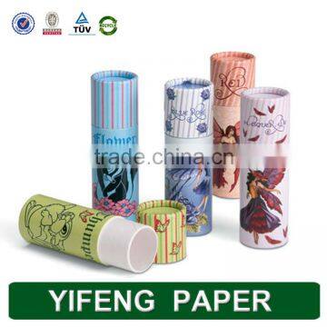 Alibaba Wholesale Colorful Small Paper Tube For Lip Balm