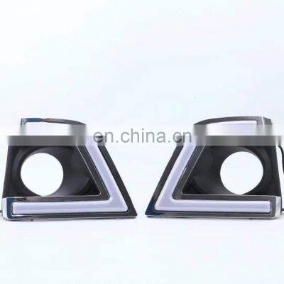 High quality LED fog lamp cover daytime lamp for to-yo-ta co-ro-lla 2014-2016