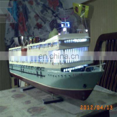 factory wholesale handmake miniature vessel ship models