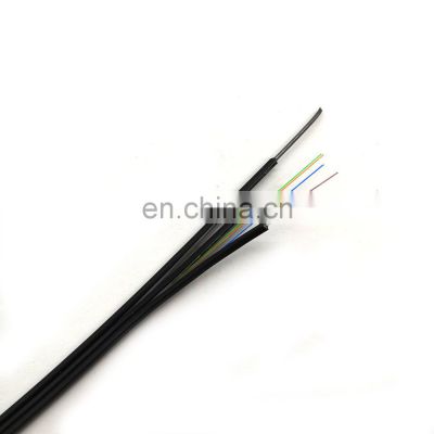 4 core outdoor FTTH drop Cable PVC LSZH  GJYXCH GJYFXFCH flat drop cable fiber optic waterproof fiber optic cable