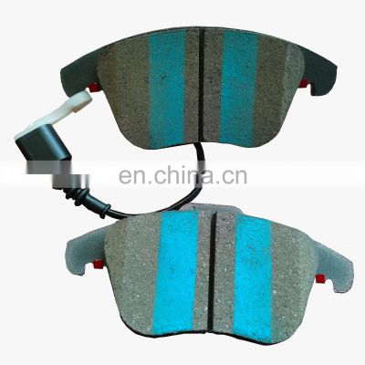 No noise good carbon ceramic break pad friction material FF Grade disc front brake pad for Audi Q3