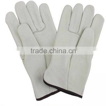 cow grain Leather drivers driving gloves with cheap price high quality