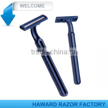 D208 twin blade plastic handle disposable razor