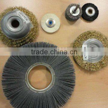Polishing Brush Made by Silicon Carbide / Steel Wire