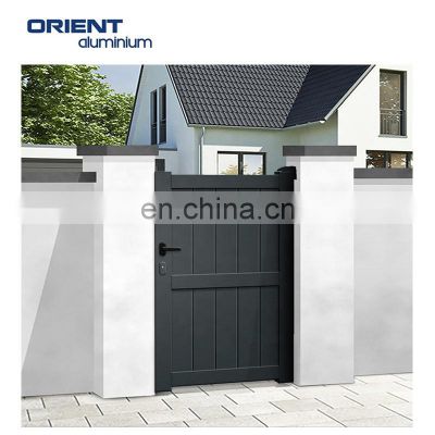 Decorative metal garden gates outdoor with high quality