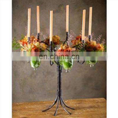 flower decoration table centerpiece candelabra