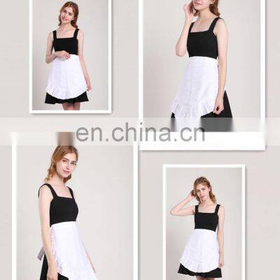 Reusable Fancy Kitchen African High Quality Womens Waiter Cleaning Waist Restaurant Apron photo-4