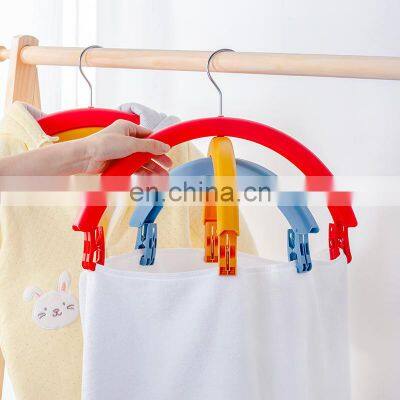 Rainbow Laundry Customised Balcony 3layer Sale Rotatable Hand Lifting Multi Layer Dog Clothes Hanger photo-2