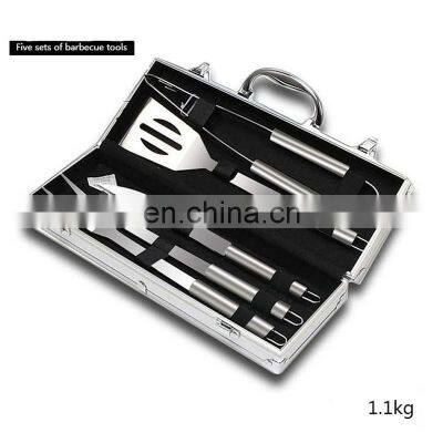 Factory Supply 18pcs Stainless Steel Cooking Commercial Outdoor Grill BBQ Tools Set