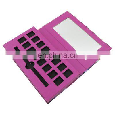 Creative Wholesale Empty Palette Case With Logo Cardboard Professional Cute Blank Personalized Custom Label Palette Eyeshadow