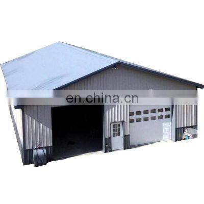 Africa Cheap Cladding Prefab Steel Structure Mechanical Factory Workshop Building Prefab House