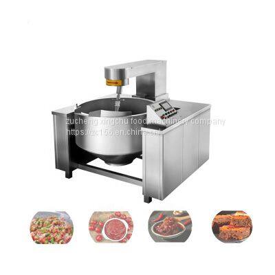 Industrial Large Rice Cooking Mixer Pot Large Jacketed Kettle With Agitator