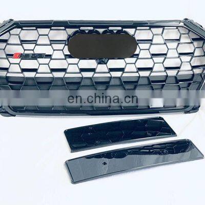 Grill for Audi Q3 SQ3 Honeycomb Grill for Audi Q3 SQ3 Car Accessories Front Grill for Audi Q3 SQ3 RSQ3 2020 2021 2022 photo-3