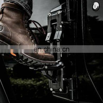 Fury New Design Metal Folding Foot Pedal for Jeep Wrangler Jk/jl 4X4 Accessory Maiker Manufacturer