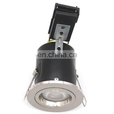 Simple Fire Rated LED GU10 Die Cast Downlight Recessed Ceiling Spotlights Kitchen Lights