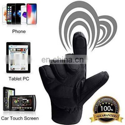 Manufacturers Waterproof Rechargeable Electric Heating Biker Ski Winter Warm Resistant Heated Gloves With Battery photo-4