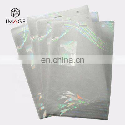 A3 Size ID Tag Clear Hologram Laminating Pouches for Large-scale Events photo-5