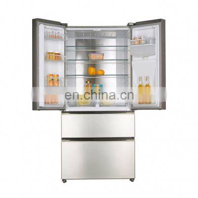 558L Hot Sales Customized LOGO Big Capacity Frost Free French Door Refrigerator Household