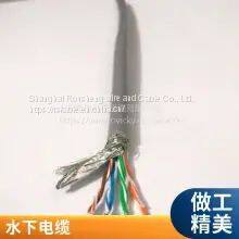 Roosen Cable Anti-submarine Pressure Anti-seawater Cable Anti-seawater Corrosion Diver Talking Line Underwater Communication Telephone Line Anti-seawater TV Video Video Welcome Custom Bending Resistance Use photo-2